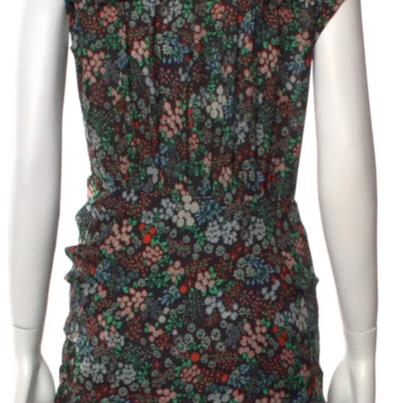 Veronica Beard Floral Mini Dress - Picture 4 of 4